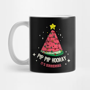 Pip Pip Hooray It's Summermas Mug